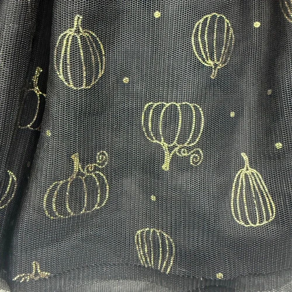 Maddie & Michelle Toddler Girls In My Spooky Era Halloween Tutu Dress Orange 2T